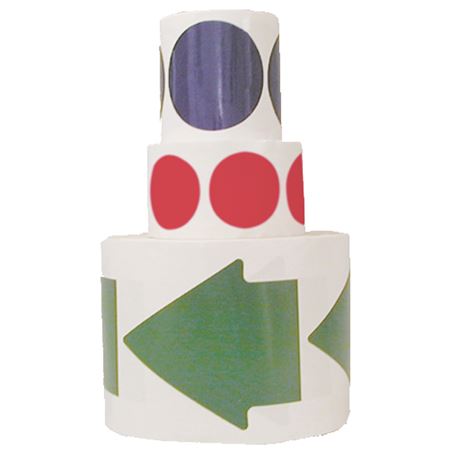 Reflective Vinyl Dots 2 Inch 25/PK